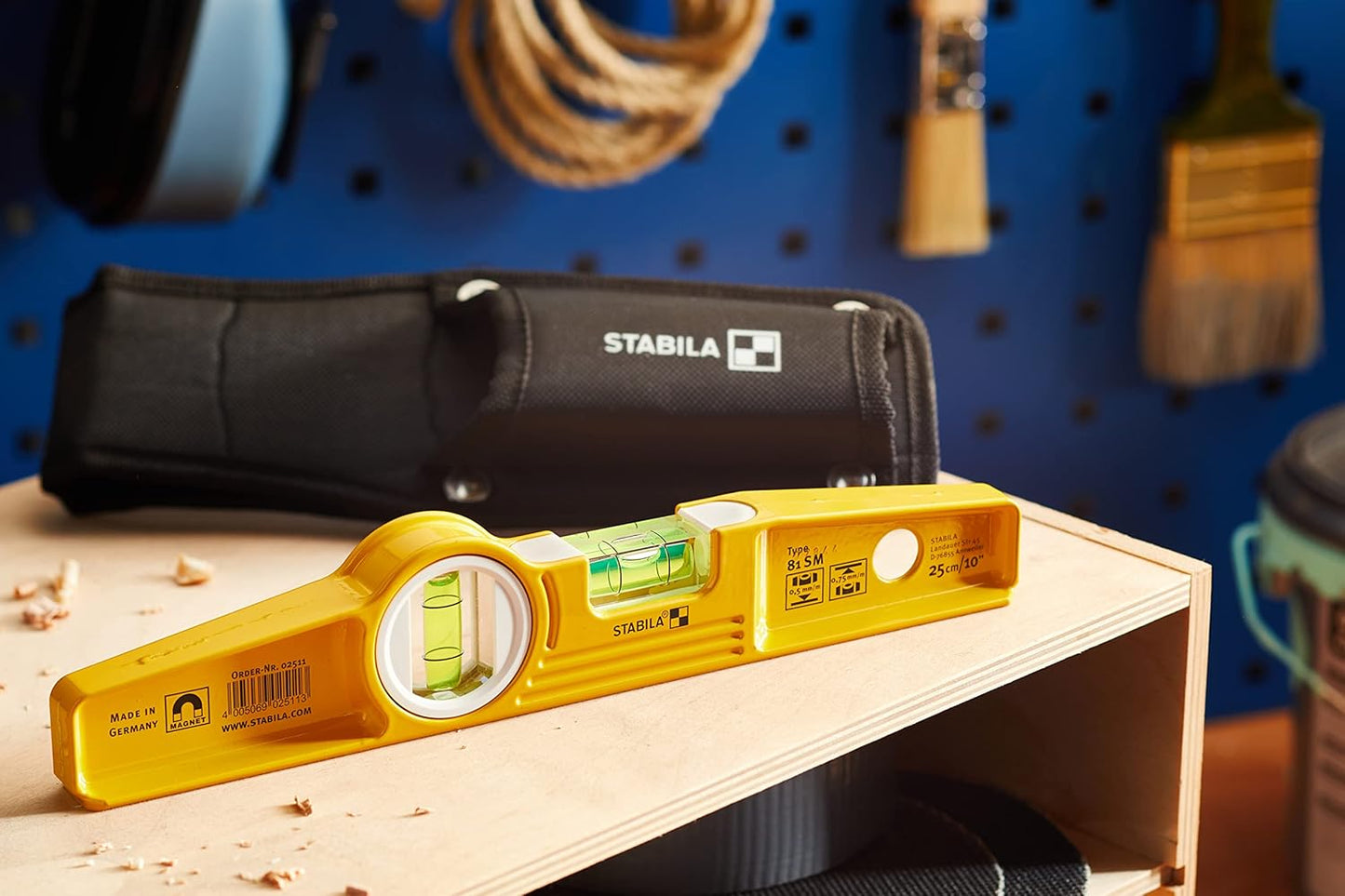Stabila 2511 81s-10mh Magnetic Level and Holster