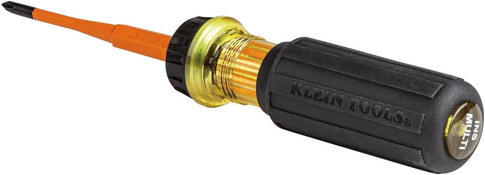 Klein Tools 8-in-1 Insulated Interchangeable Screwdriver Set