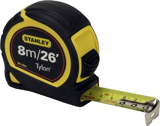 Stanley Tylon Tape, 8 Metre Length x 26 Width