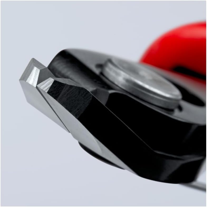 Knipex 78 06 125 SB Electronic Super Knips VDE Insulated with Multi-Component Grips, 125 mm Length