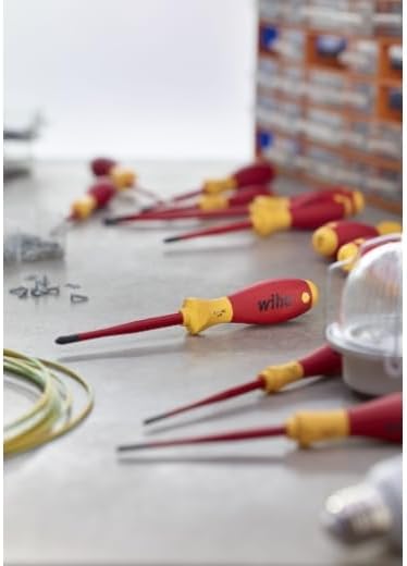 Wiha 38362 Electric SlimFix SoftFinish Screwdriver Set (6-Pieces)
