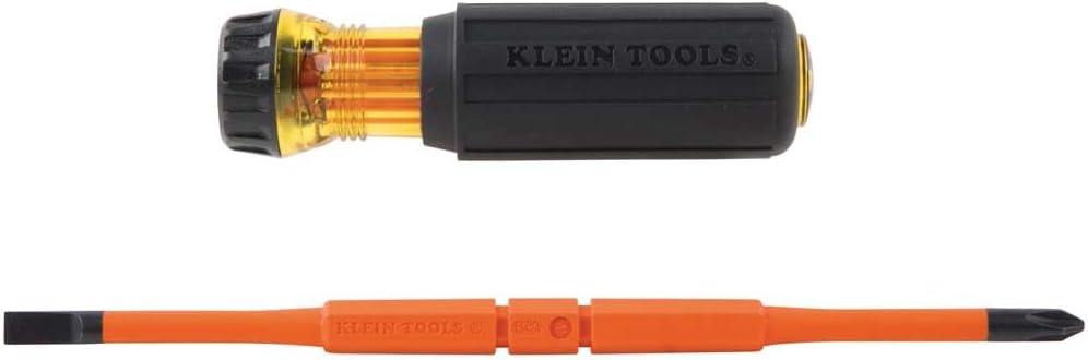 Klein Tools 8-in-1 Insulated Interchangeable Screwdriver Set