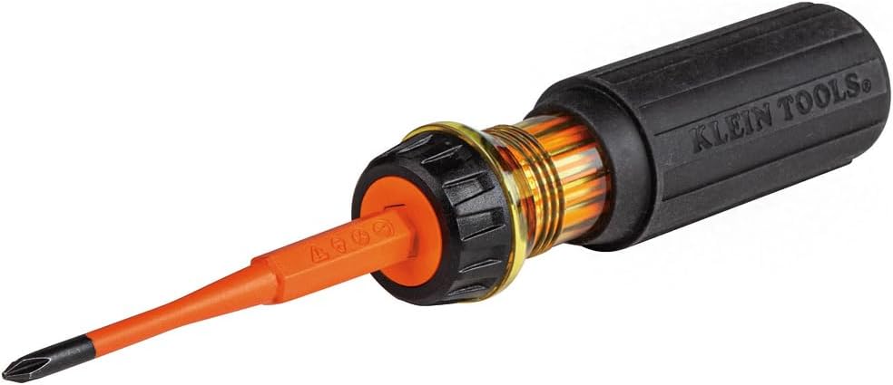 Klein Tools 8-in-1 Insulated Interchangeable Screwdriver Set