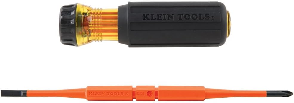 Klein Tools 8-in-1 Insulated Interchangeable Screwdriver Set