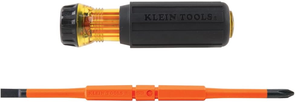 Klein Tools 8-in-1 Insulated Interchangeable Screwdriver Set