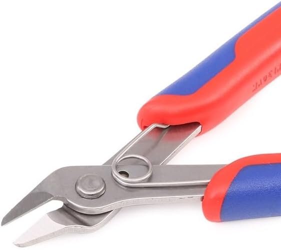 Knipex 78 06 125 SB Electronic Super Knips VDE Insulated with Multi-Component Grips, 125 mm Length