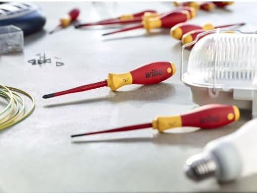 Wiha 38362 Electric SlimFix SoftFinish Screwdriver Set (6-Pieces)