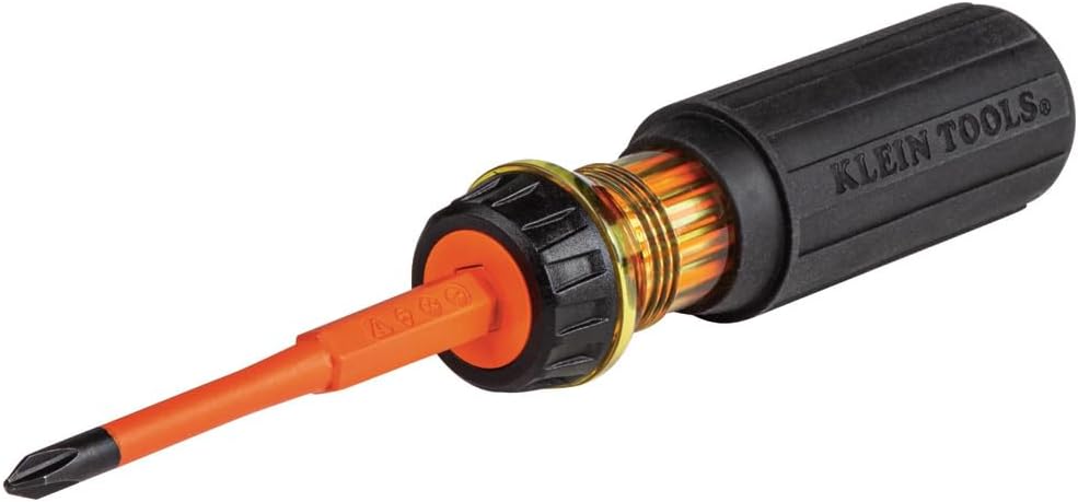 Klein Tools 8-in-1 Insulated Interchangeable Screwdriver Set