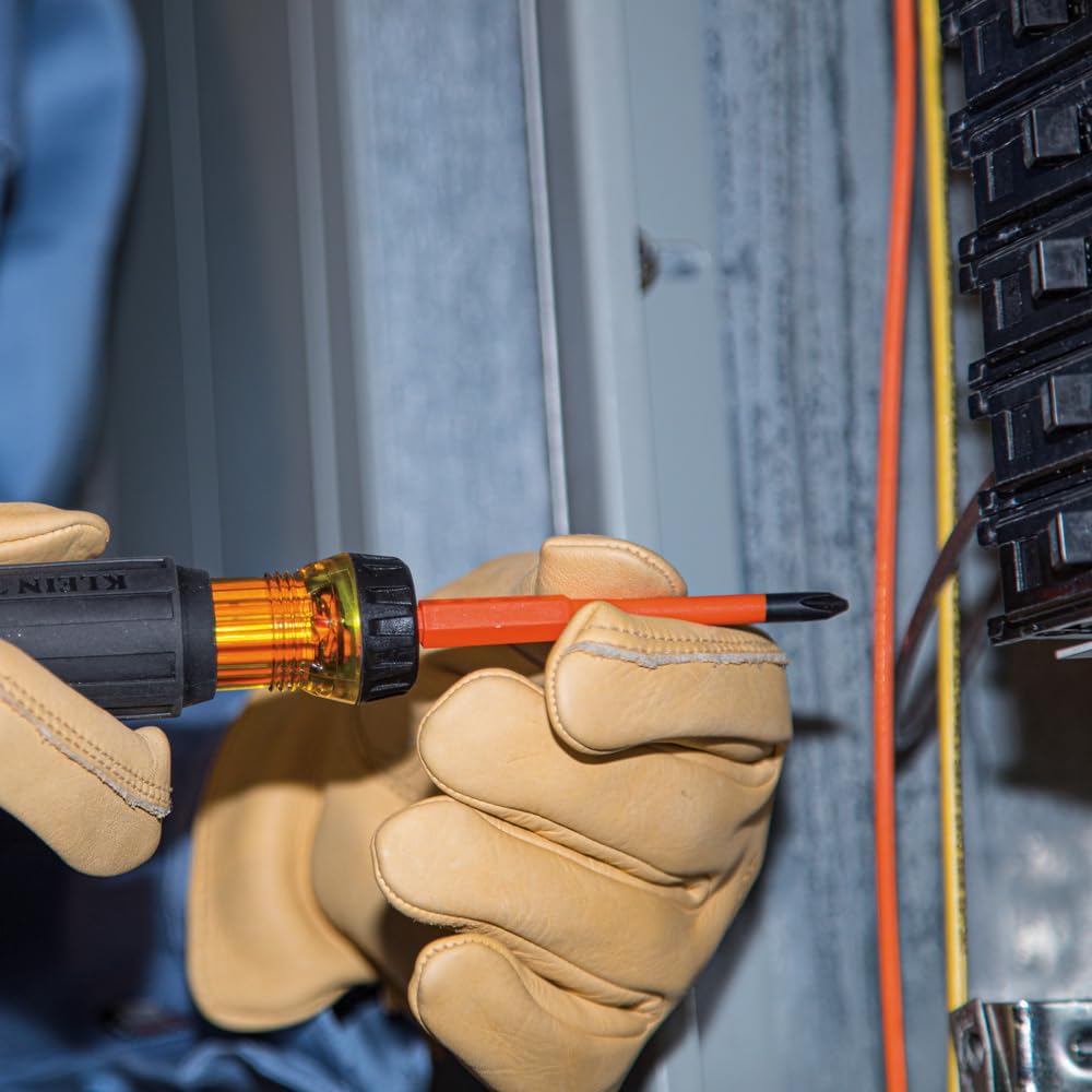 Klein Tools 8-in-1 Insulated Interchangeable Screwdriver Set
