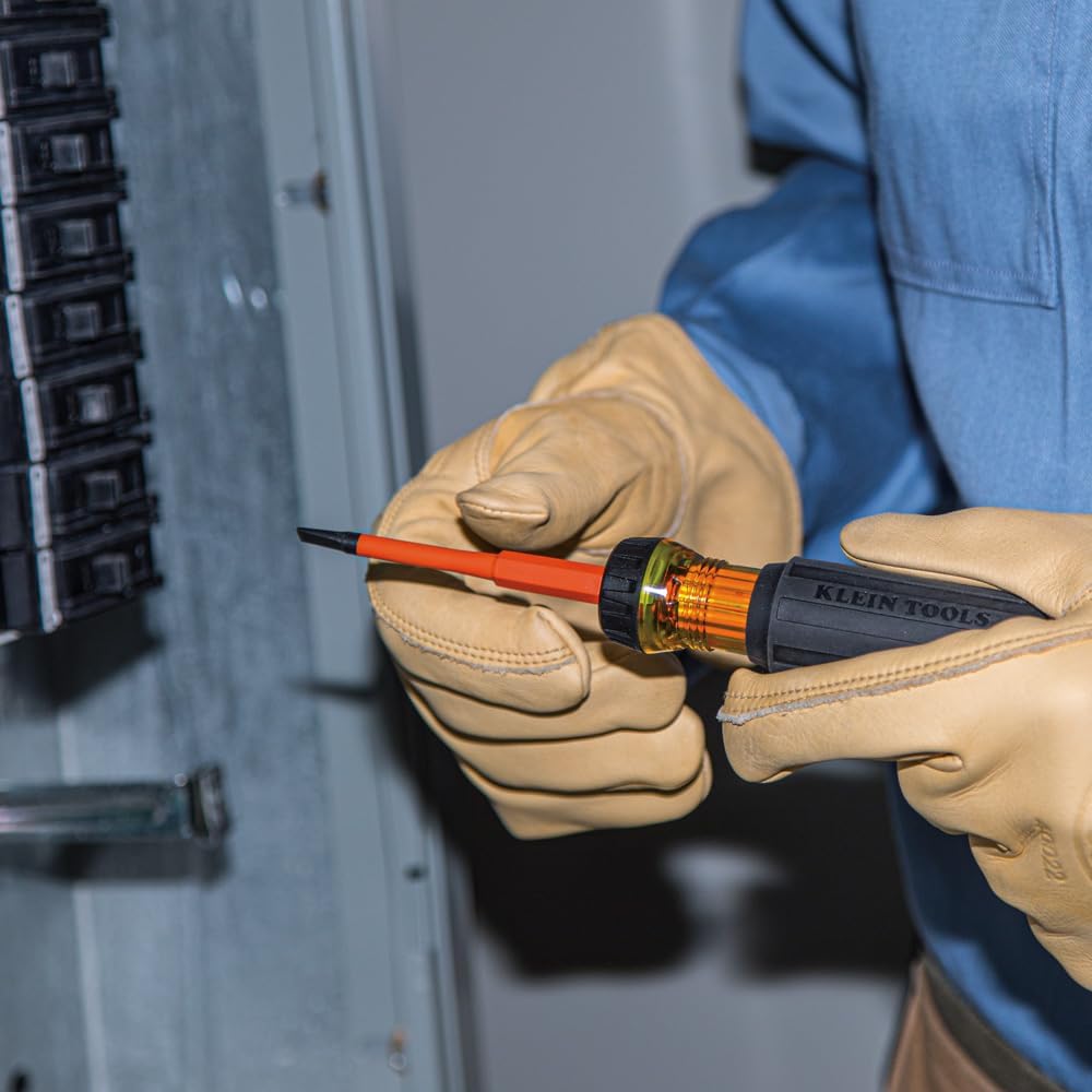 Klein Tools 8-in-1 Insulated Interchangeable Screwdriver Set