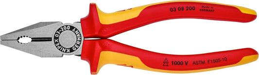 Knipex 03 08 200 SBA Combination Pliers 1000V Insulated