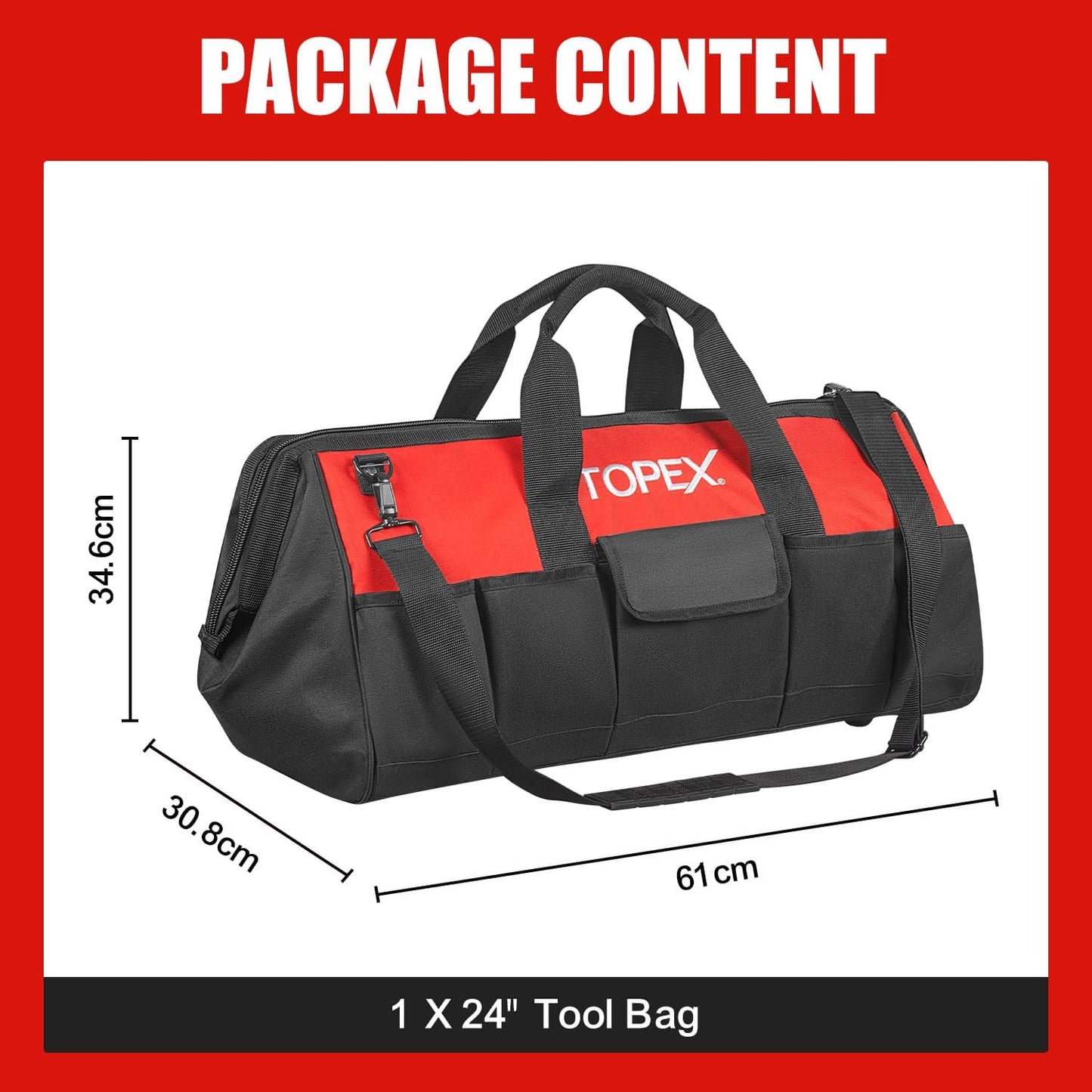 TOPEX 24 Inch Tool Bag