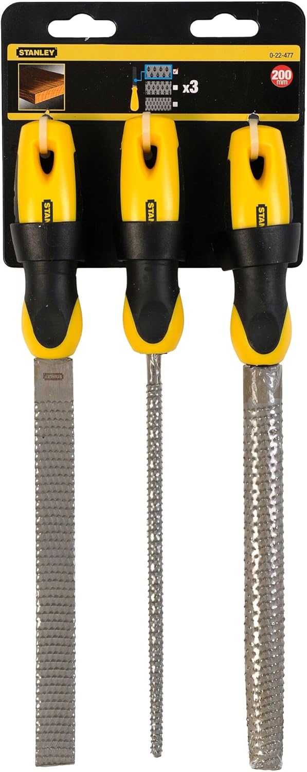 Stanley 3 Piece File Set