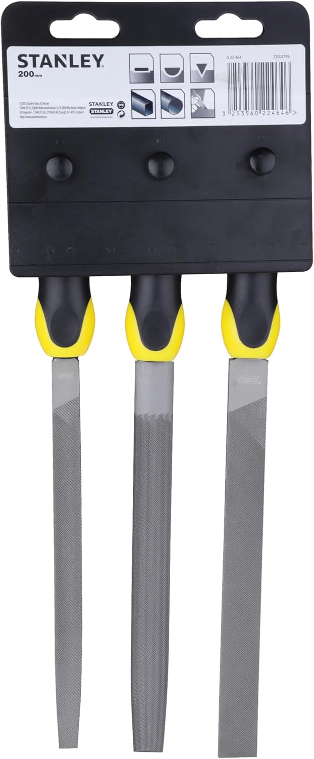 Stanley 3 Piece File Set