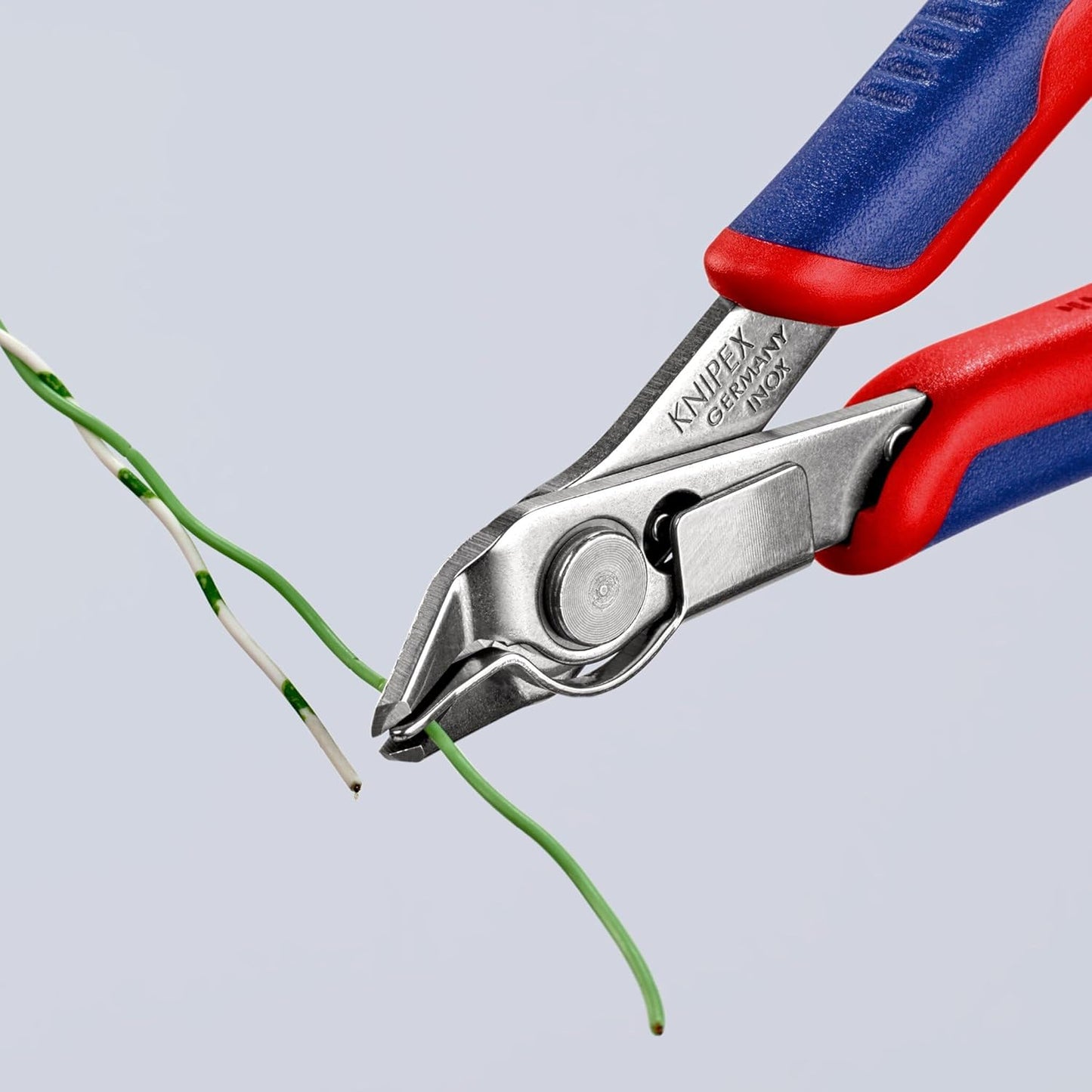 Knipex 78 06 125 SB Electronic Super Knips VDE Insulated with Multi-Component Grips, 125 mm Length