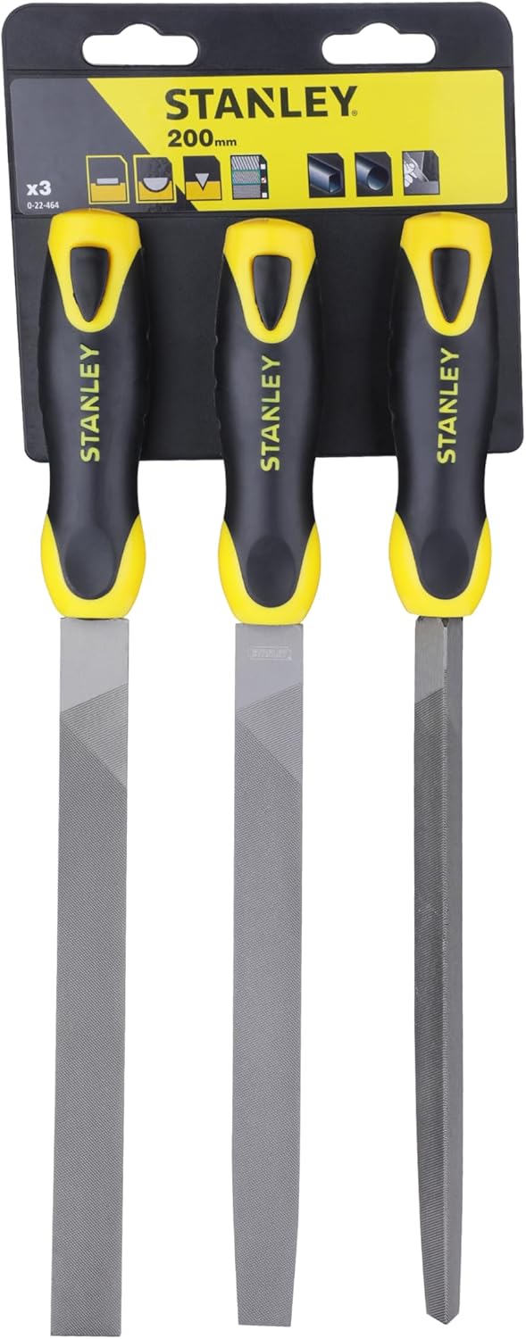 Stanley 3 Piece File Set