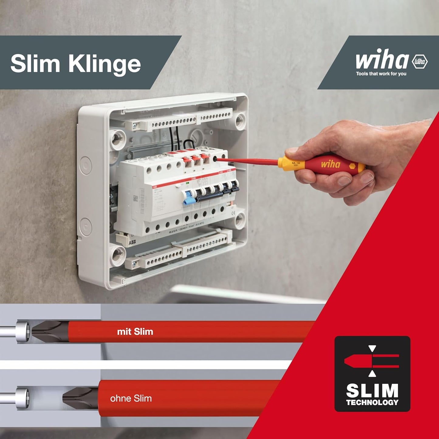 Wiha SlimFix Screwdriver Set (12 Pieces)