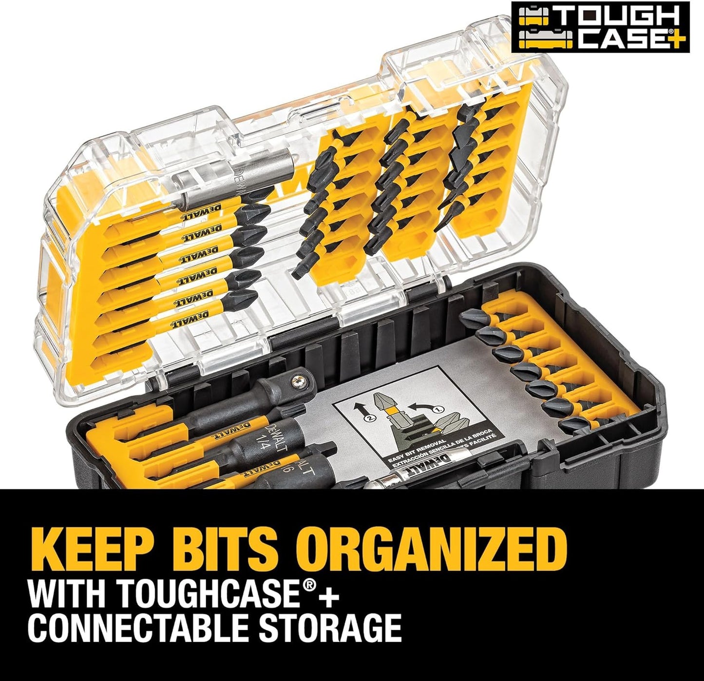 DEWALT DWA2T40IR IMPACT READY FlexTorq Screw Driving Set, 40-Piece