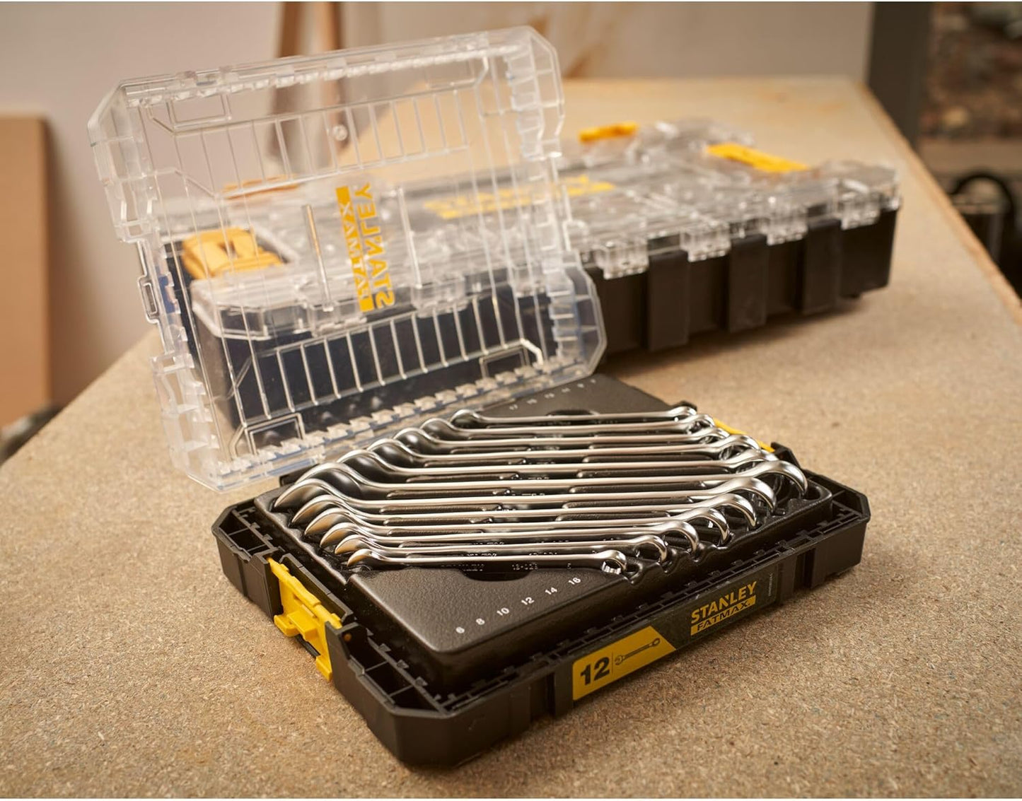 STANLEY® FATMAX® 12PC METRIC ROE SPANNER SET (PRO-STACK)