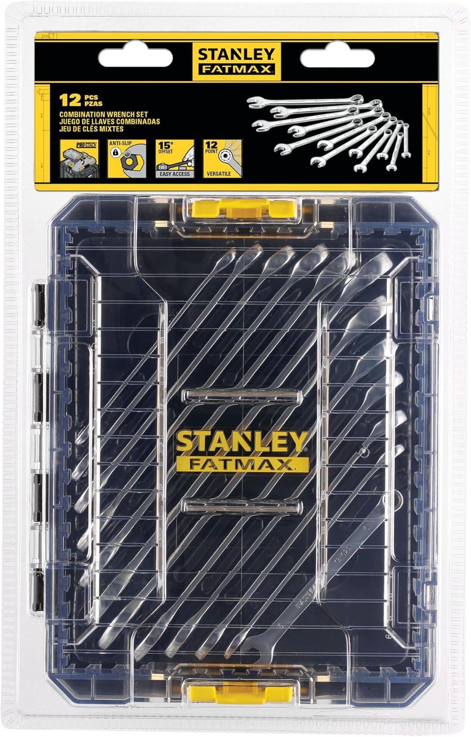 STANLEY® FATMAX® 12PC METRIC ROE SPANNER SET (PRO-STACK)
