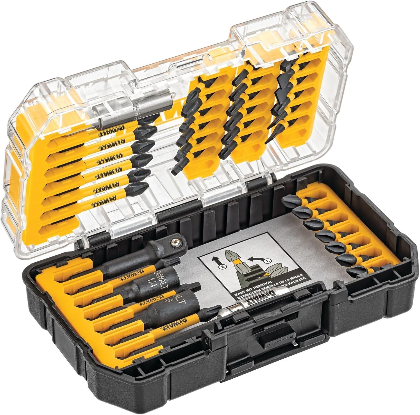 DEWALT DWA2T40IR IMPACT READY FlexTorq Screw Driving Set, 40-Piece