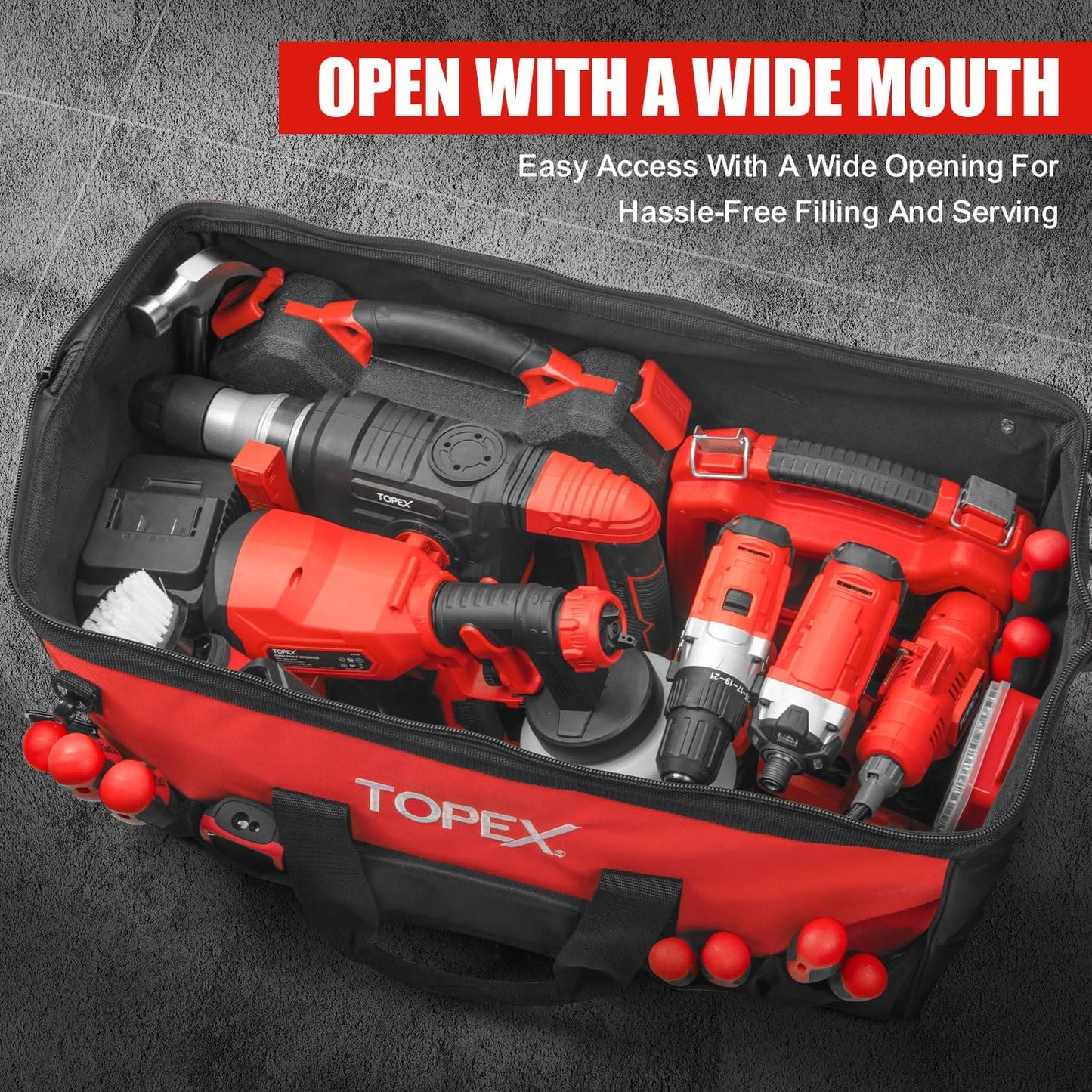TOPEX 24 Inch Tool Bag