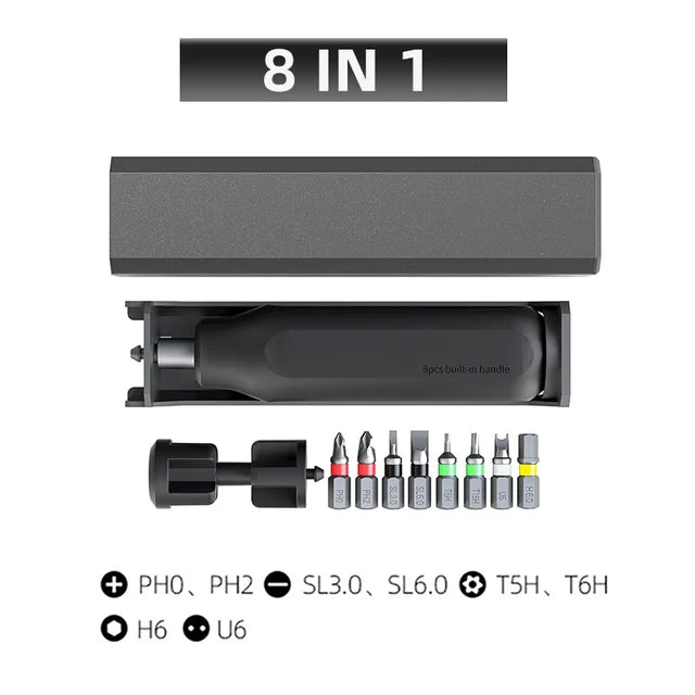 Ultimate 46-in-1 Precision Screwdriver Set for Electronics Repair - Magnetic Torx, Hex, Phillips & More