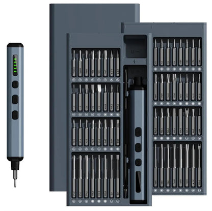Ultimate 68-in-1 Electric Precision Screwdriver Set with 5 Adjustable Torque Settings and Magnetic Tool Storage for All Your DIY Needs